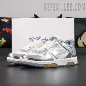 Off-White Out of Office 'Mirror Silver'