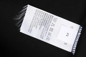 Off-White Scribble Arrow Embroidered T-Shirt Black Wash label
