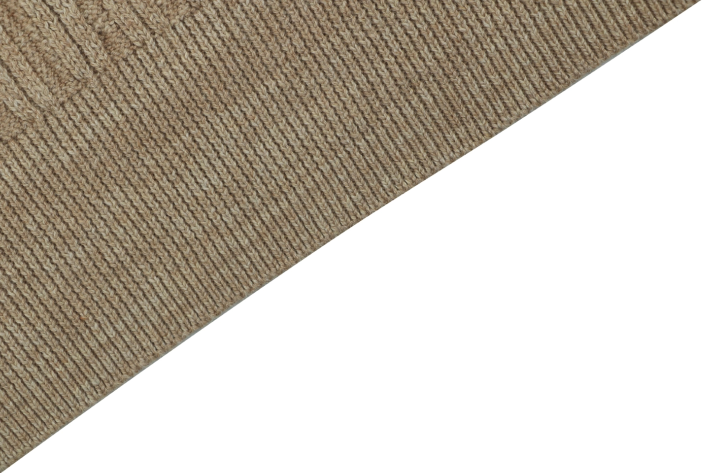 Ralph Lauren Cable Knit Polo T-Shirt Brown