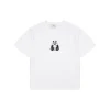 AMI Panda Heart Embroidered T-Shirt