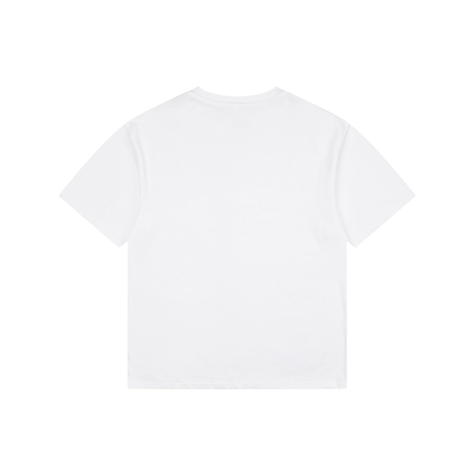 AMI Panda Heart Embroidered T-Shirt Back view