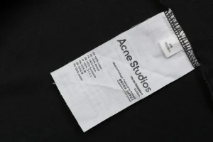 Acne Studios 1996 Distressed Logo T-Shirt Wash label