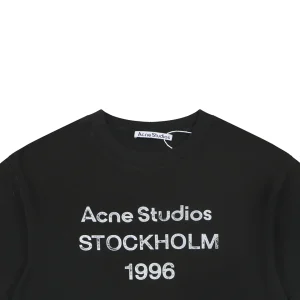 Acne Studios 1996 Distressed Logo T-Shirt