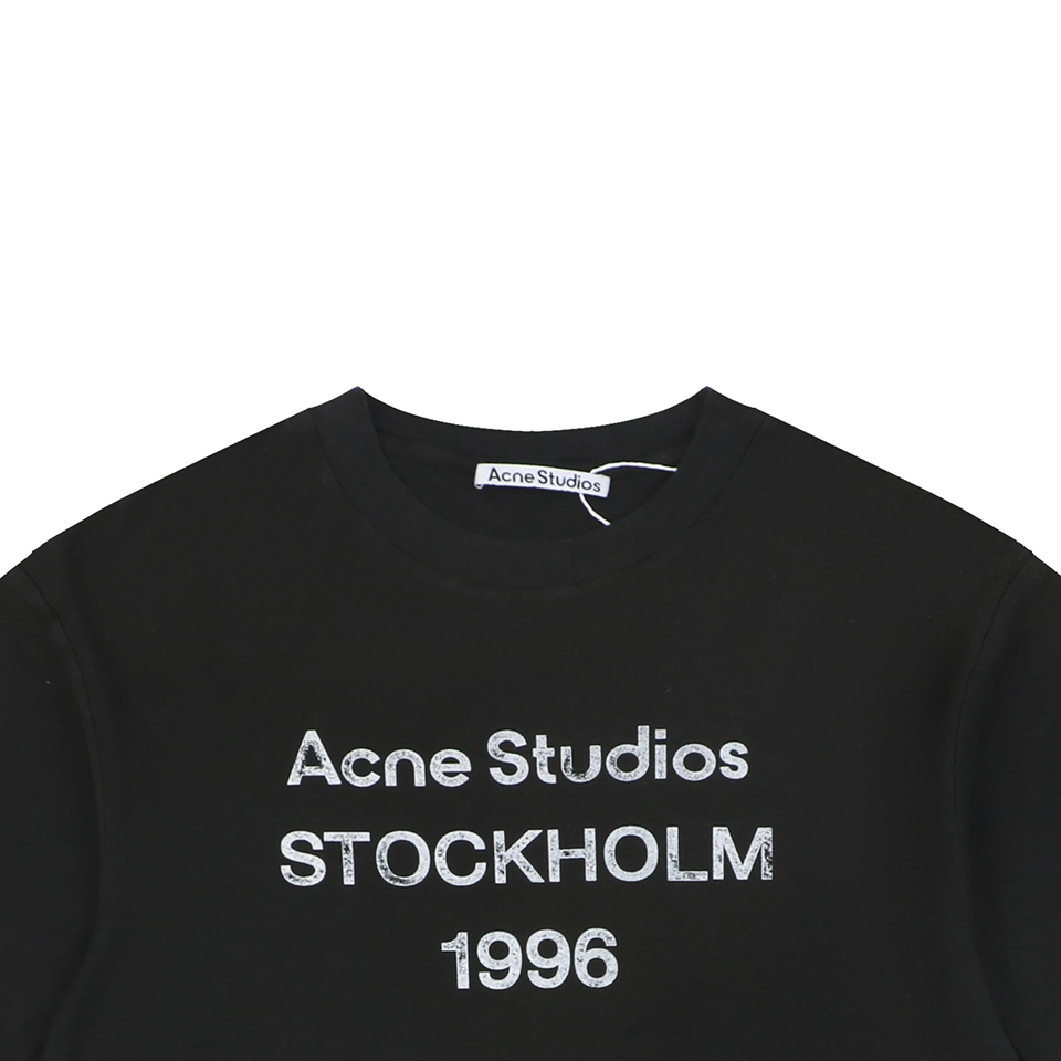 Acne Studios 1996 Distressed Logo T-Shirt