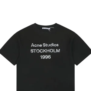 Acne Studios 1996 Distressed Logo T-Shirt