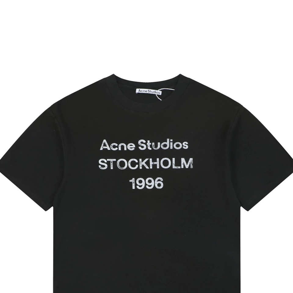 Acne Studios 1996 Distressed Logo T-Shirt