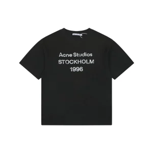 Acne Studios 1996 Distressed Logo T-Shirt Front view