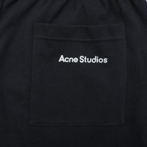 Acne Studios Back Pocket Logo Sweat Shorts Brand