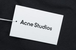 Acne Studios Back Pocket Logo Sweat Shorts Brand label
