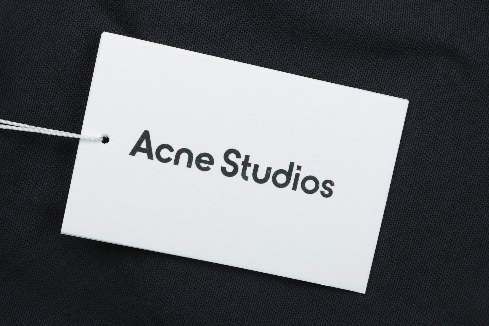 Acne Studios Back Pocket Logo Sweat Shorts Brand label