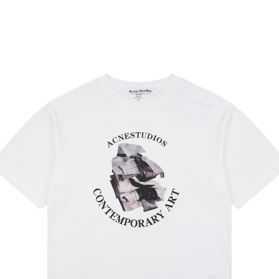 Acne Studios Contemporary Art Graphic T-Shirt