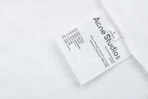 Acne Studios Contemporary Art Graphic T-Shirt Wash label