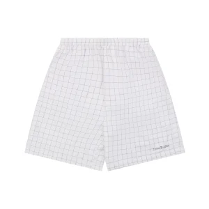 Acne Studios Grid Check Tailored Shorts Front view