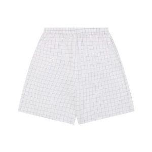 Acne Studios Grid Check Tailored Shorts Back view