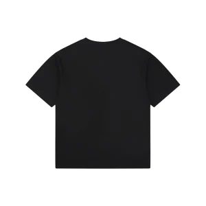 Acne Studios Ribbon Logo Oversized T-Shirt Black Back view