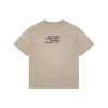 Acne Studios Signature Script Flocked T-Shirt (Brown/Black)