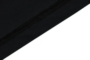 Acne Studios Signature Script Flocked T-Shirt Black