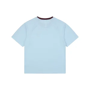 Adidas Originals Trefoil 3-Stripe Raglan T-Shirt Blue Back view
