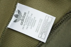 Adidas Originals Waffle Knit Track Jacket Wash label