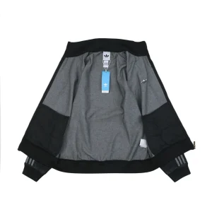 Adidas W71 Trefoil Denim Track Jacket Black Lining