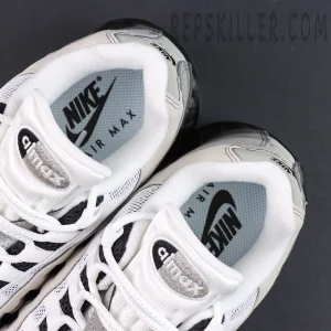 Nike Air Max 95 “Big Bubble - Granite” collar and insole detail with classic Air Max branding