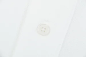 Ami de Coeur Heart Logo Polo T-Shirt White Button