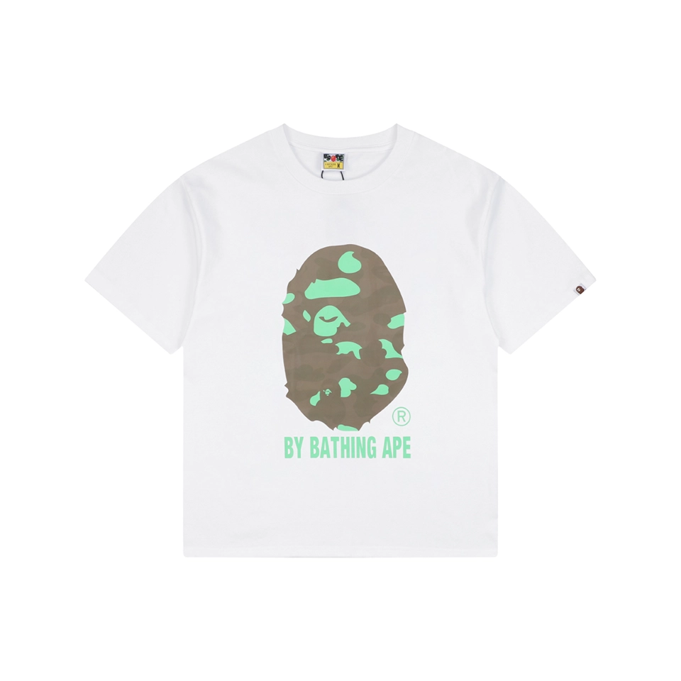 BAPE Ape Head Graphic T-Shirt White Front view