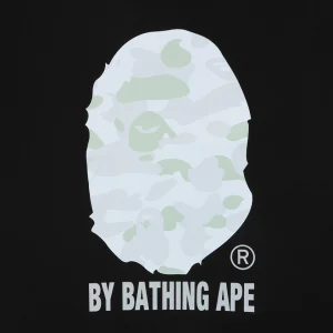 BAPE Ape Head Graphic T-Shirt Black Front Print