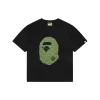 BAPE Diamond Grid Ape Head Graphic T-Shirt (Black/White)