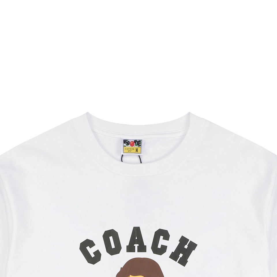 BAPE Dinosaur Ape Graphic T-Shirt White