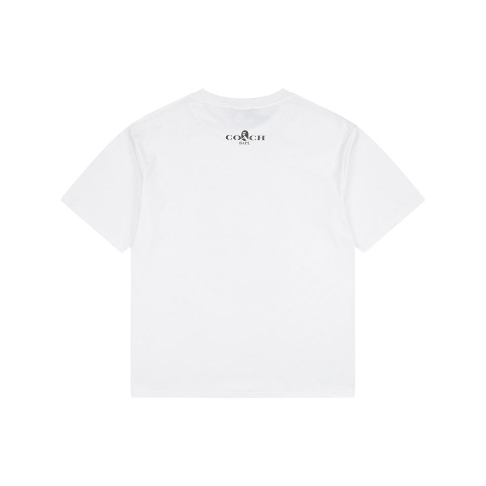 BAPE Dinosaur Ape Graphic T-Shirt White Back view