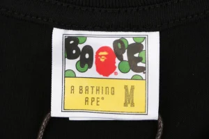 BAPE Dinosaur Ape Graphic T-Shirt Black Brand label