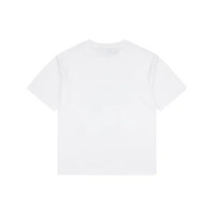 BAPE Plaid Ape Head Graphic T-Shirt White Back view