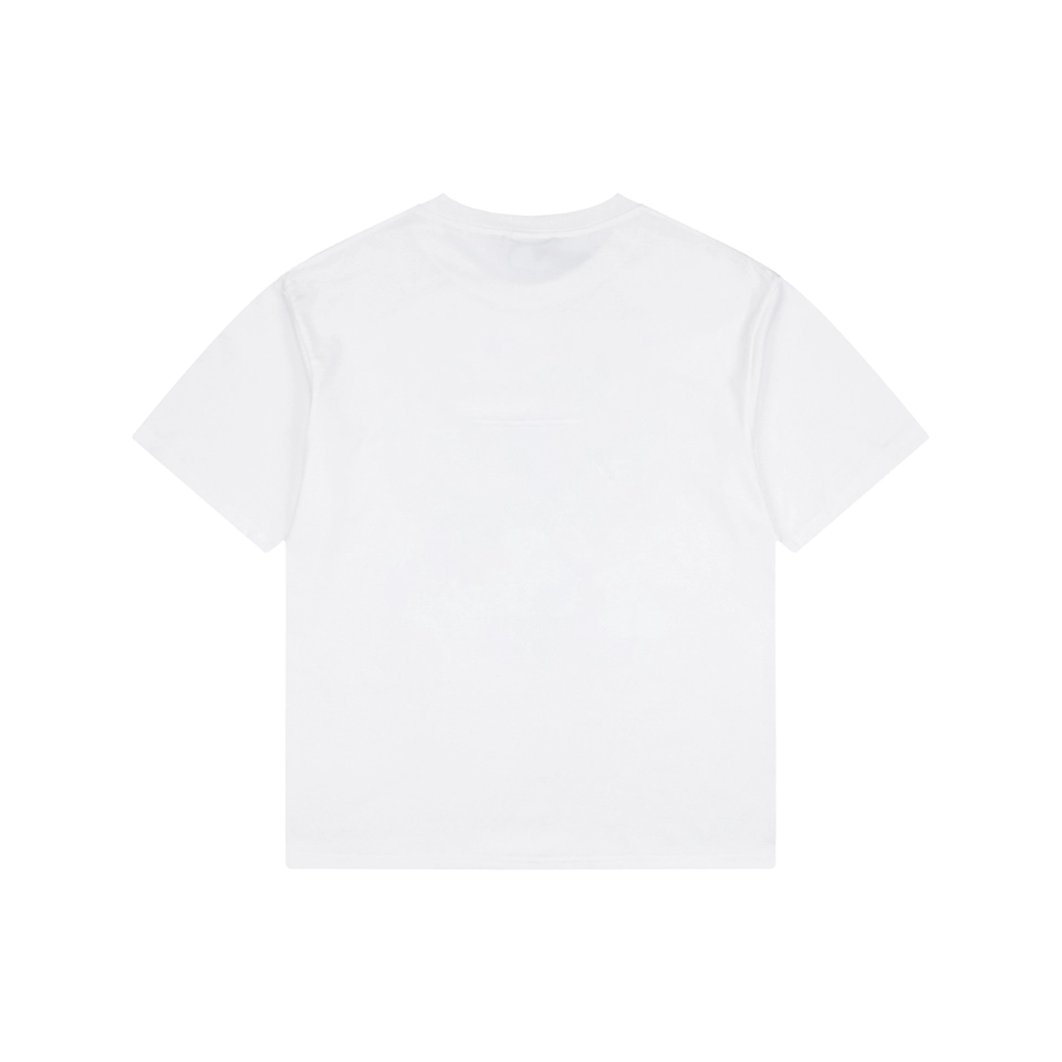 BAPE Plaid Ape Head Graphic T-Shirt White Back view