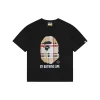 BAPE Plaid Ape Head Graphic T-Shirt (Black/White)