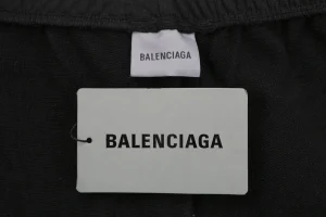 Balenciaga 520 Label Patchwork Shorts Brand label