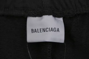 Balenciaga 520 Label Patchwork Shorts Brand label