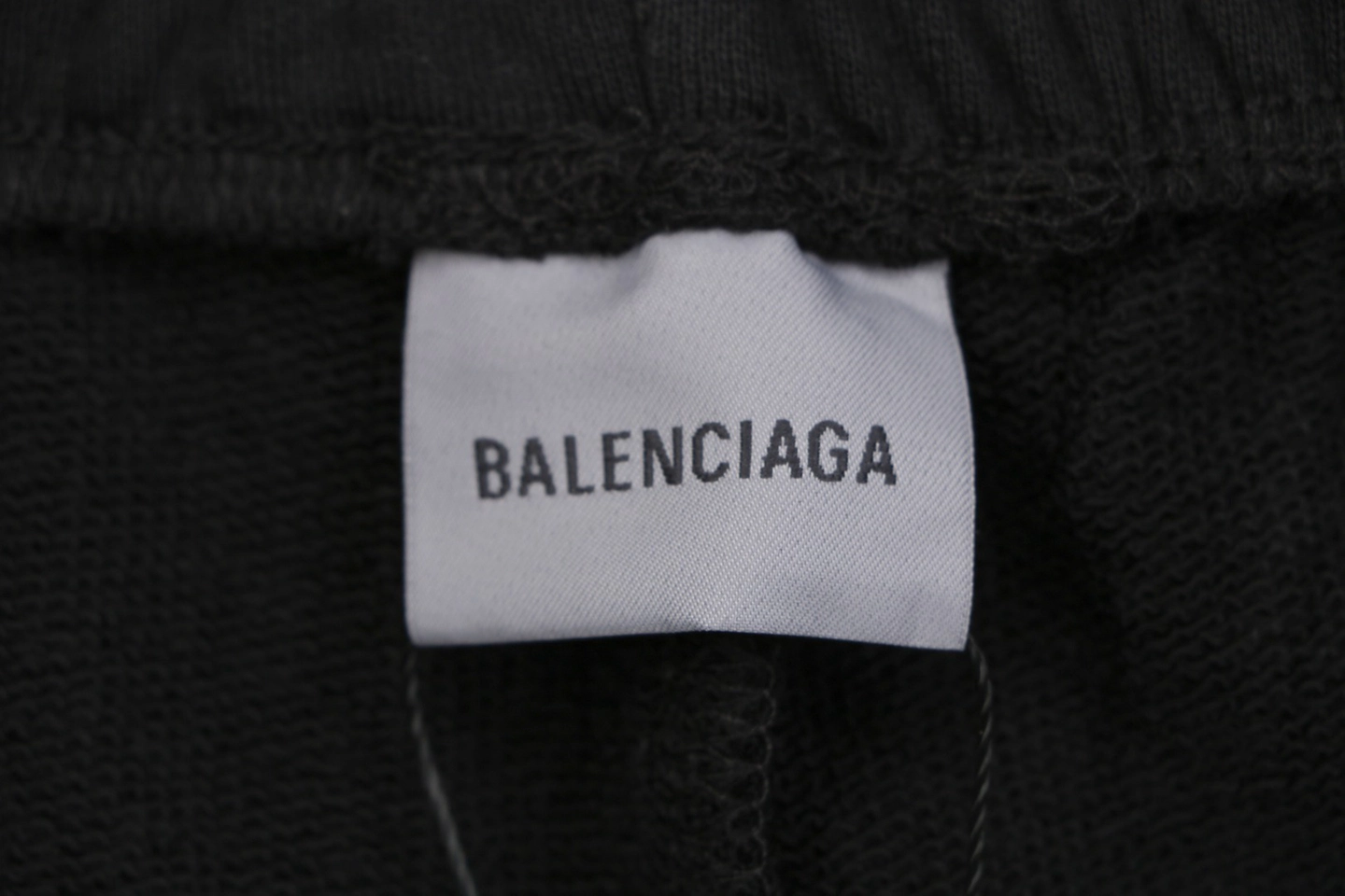 Balenciaga 520 Label Patchwork Shorts Brand label