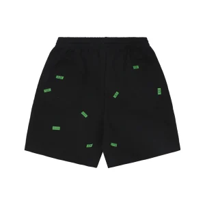 Balenciaga 520 Label Patchwork Shorts Back view