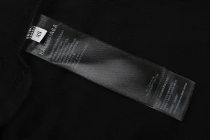 Balenciaga 520 Label Patchwork Shorts Wash label