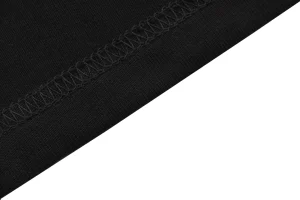 Balenciaga Blue Ring Logo Graphic T-Shirt Black