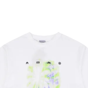 Balenciaga Coconut Tree Graphic Washed T-Shirt