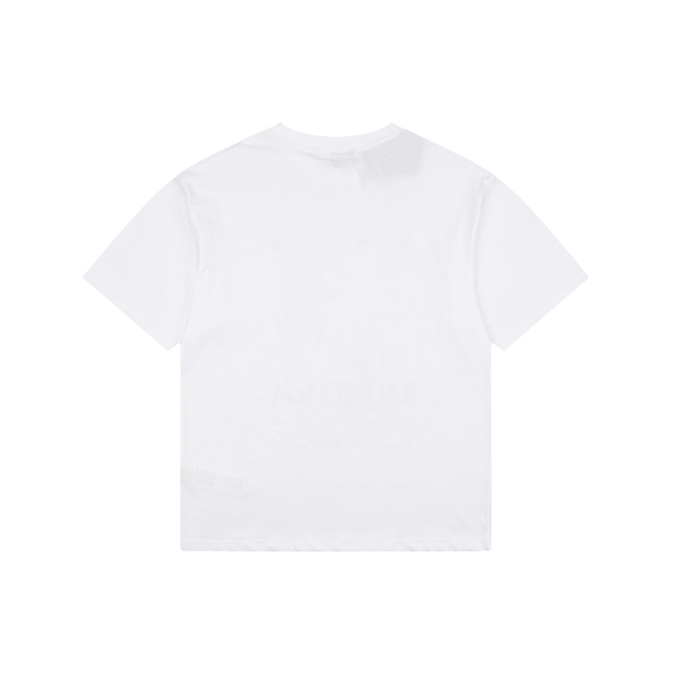 Balenciaga Coconut Tree Graphic Washed T-Shirt Back view