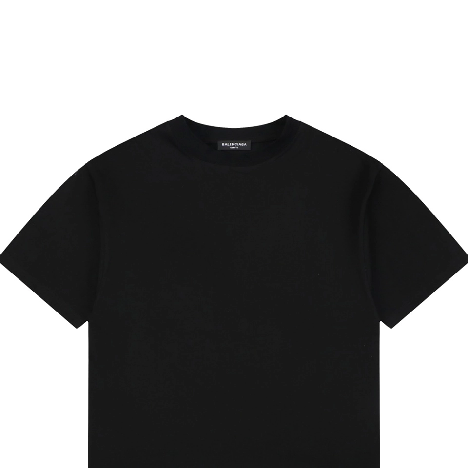 Balenciaga Hem Label Oversized T-Shirt