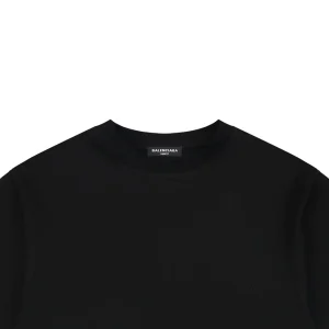 Balenciaga Hem Label Oversized T-Shirt