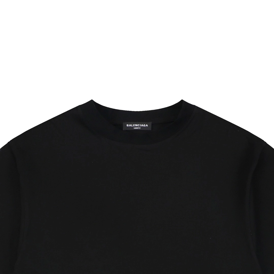 Balenciaga Hem Label Oversized T-Shirt