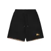BBry Check Hem Equestrian Logo Shorts