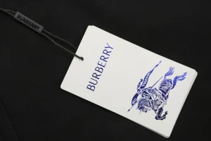 Burberry Check Hem Equestrian Logo Shorts Brand label