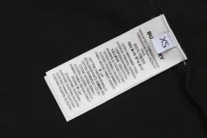 Burberry Check Knight Graphic T-Shirt Black Wash label