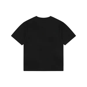 Burberry Check Knight Graphic T-Shirt Black Back view